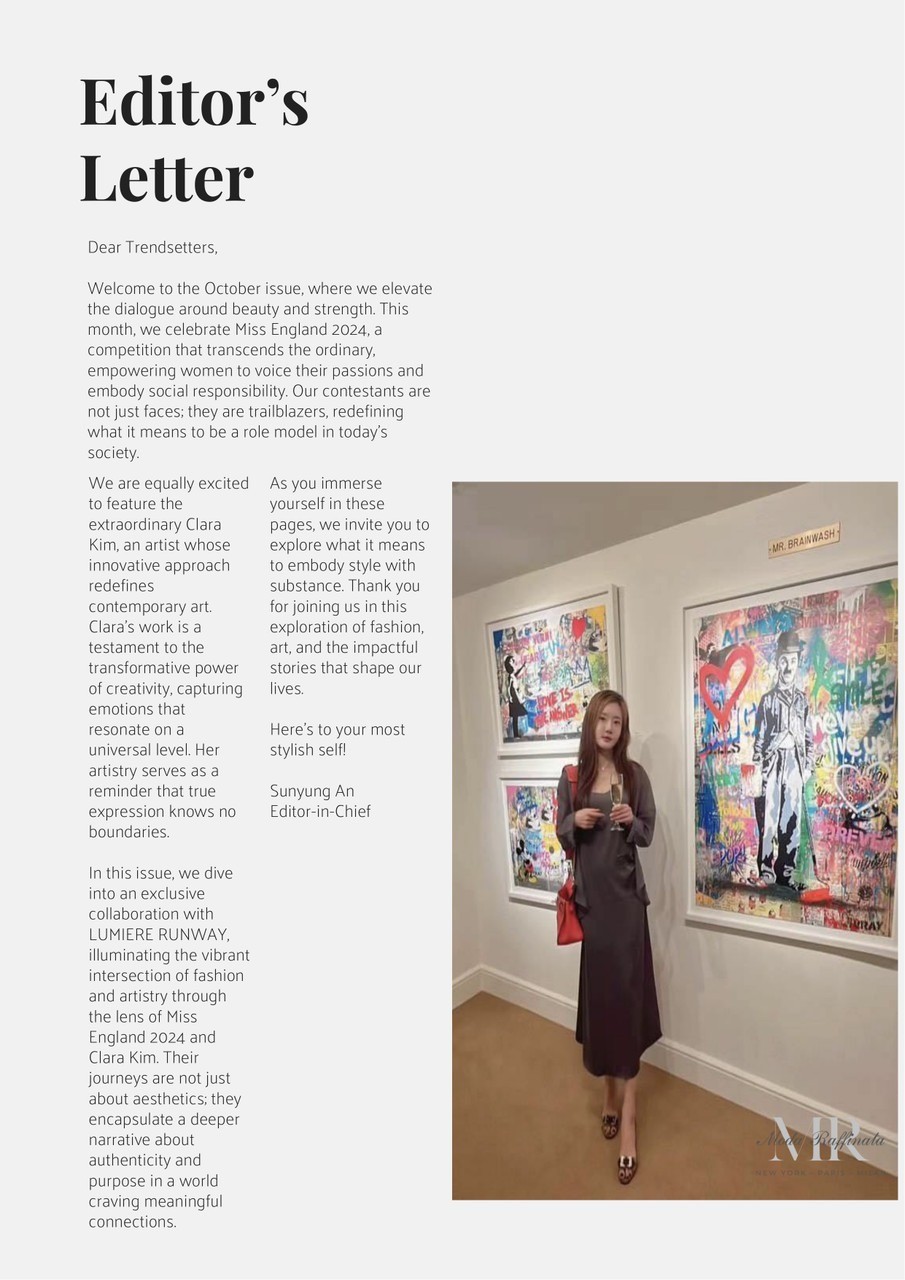 San Francisco – Magazine | Moda Raffinata Fall 2024 Back Cover Story — image 2