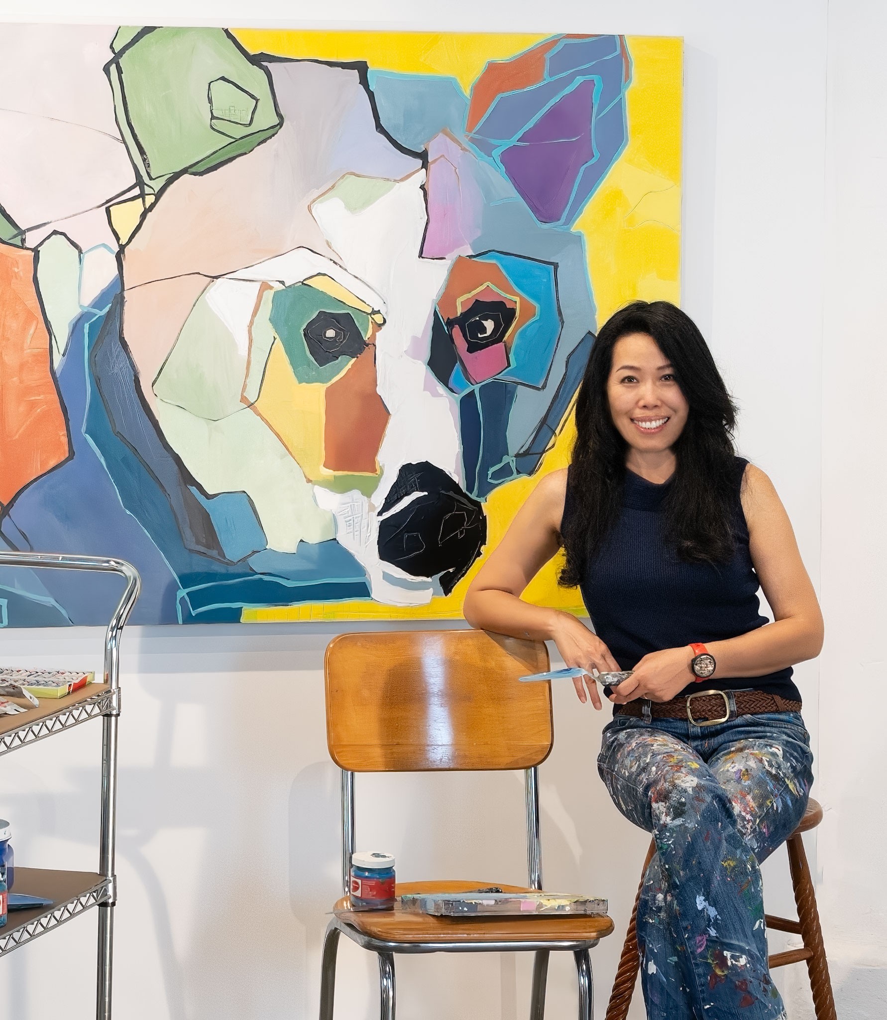 Portrait of Clara Kim — temporary design placeholder