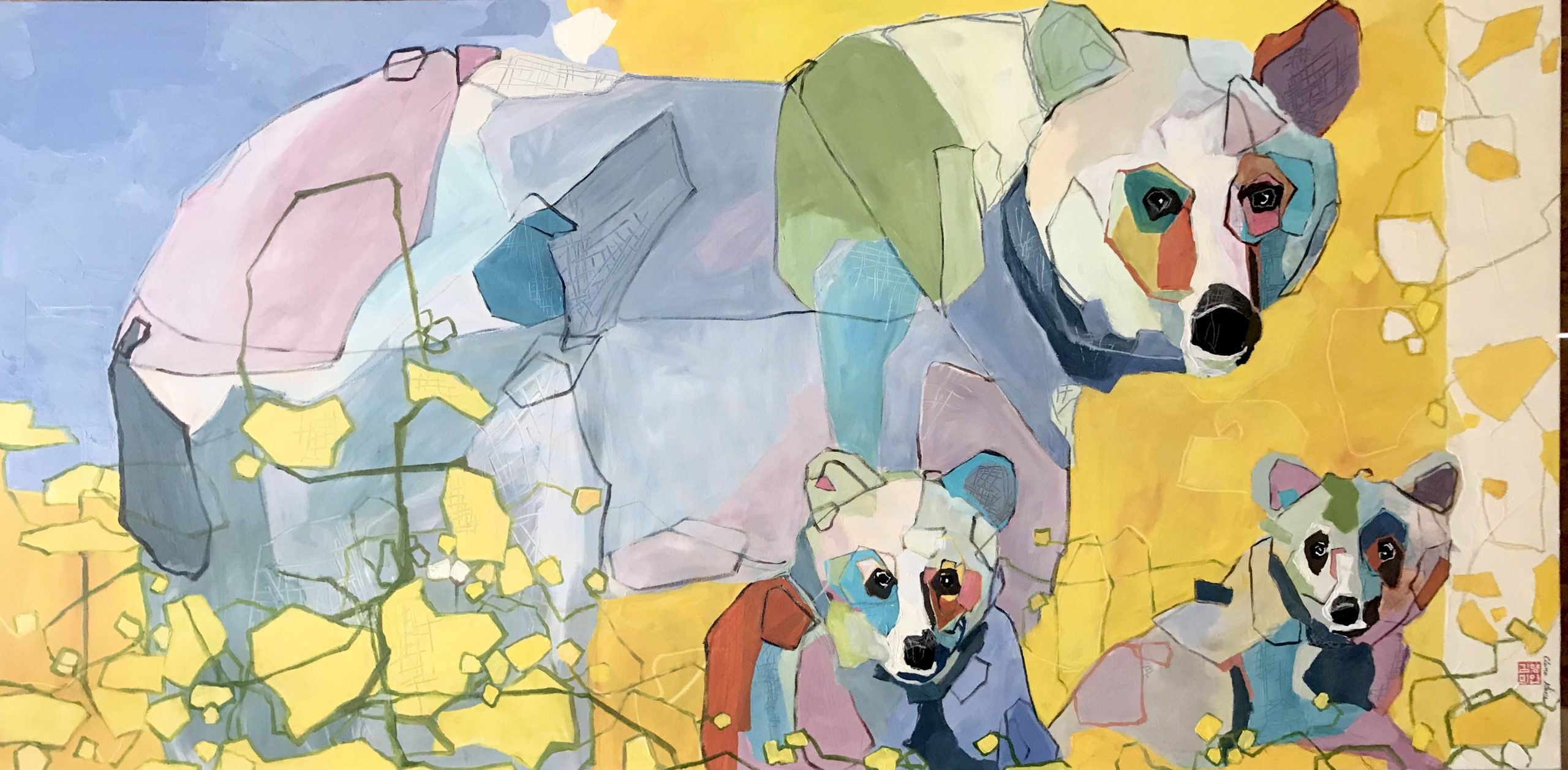 The World As You See It — painting by Clara Kim