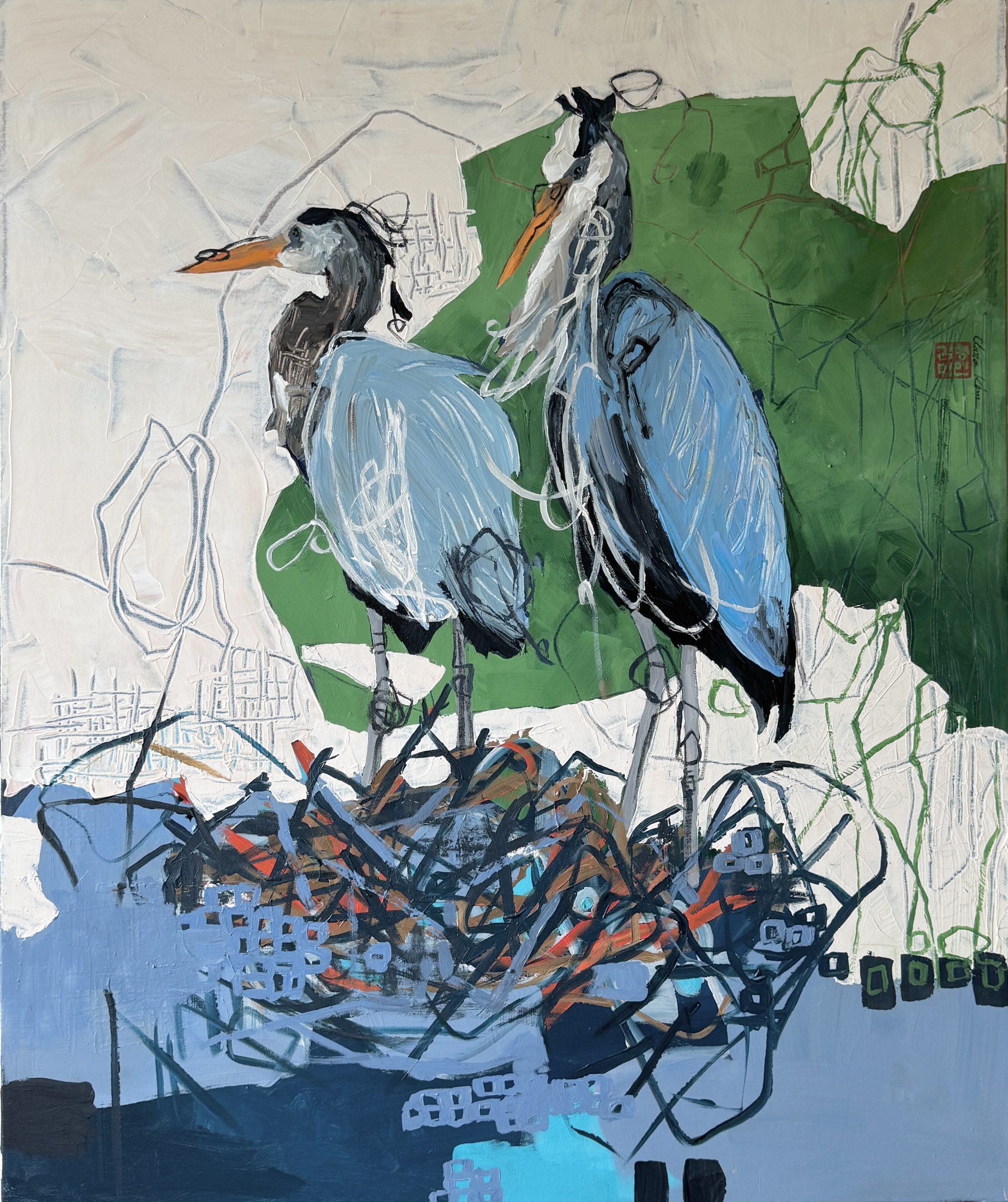 Better Place — painting by Clara Kim