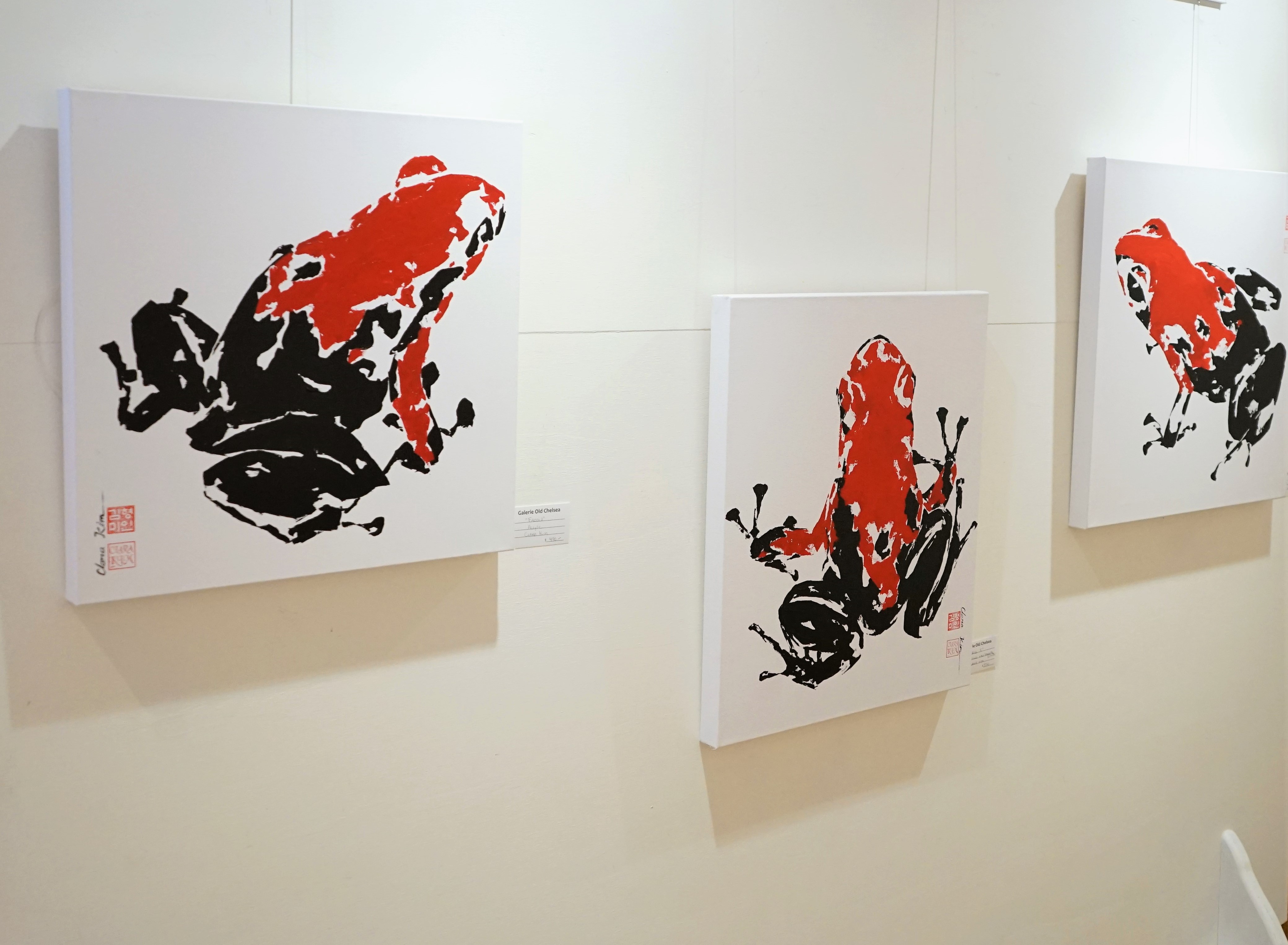Frogs in Art Gallery