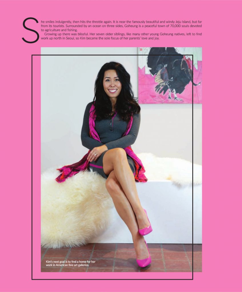 Clara Kim Luxe Magazine Page 3