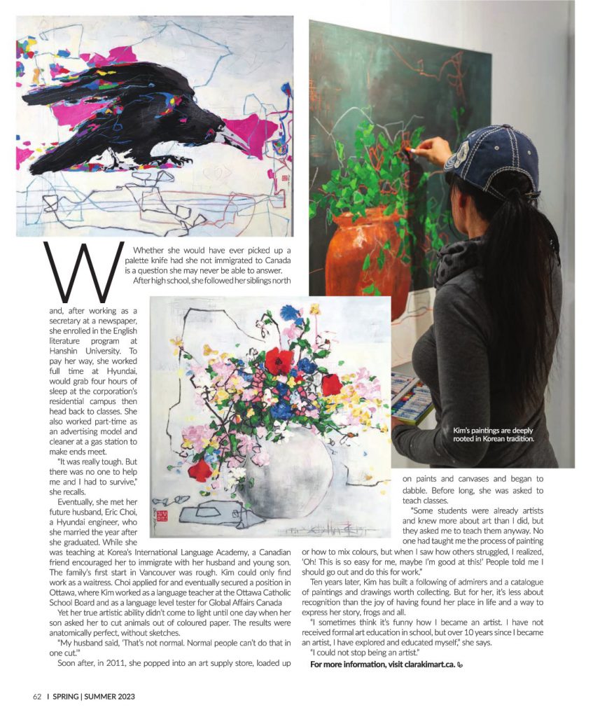Clara Kim Luxe Magazine Page 5